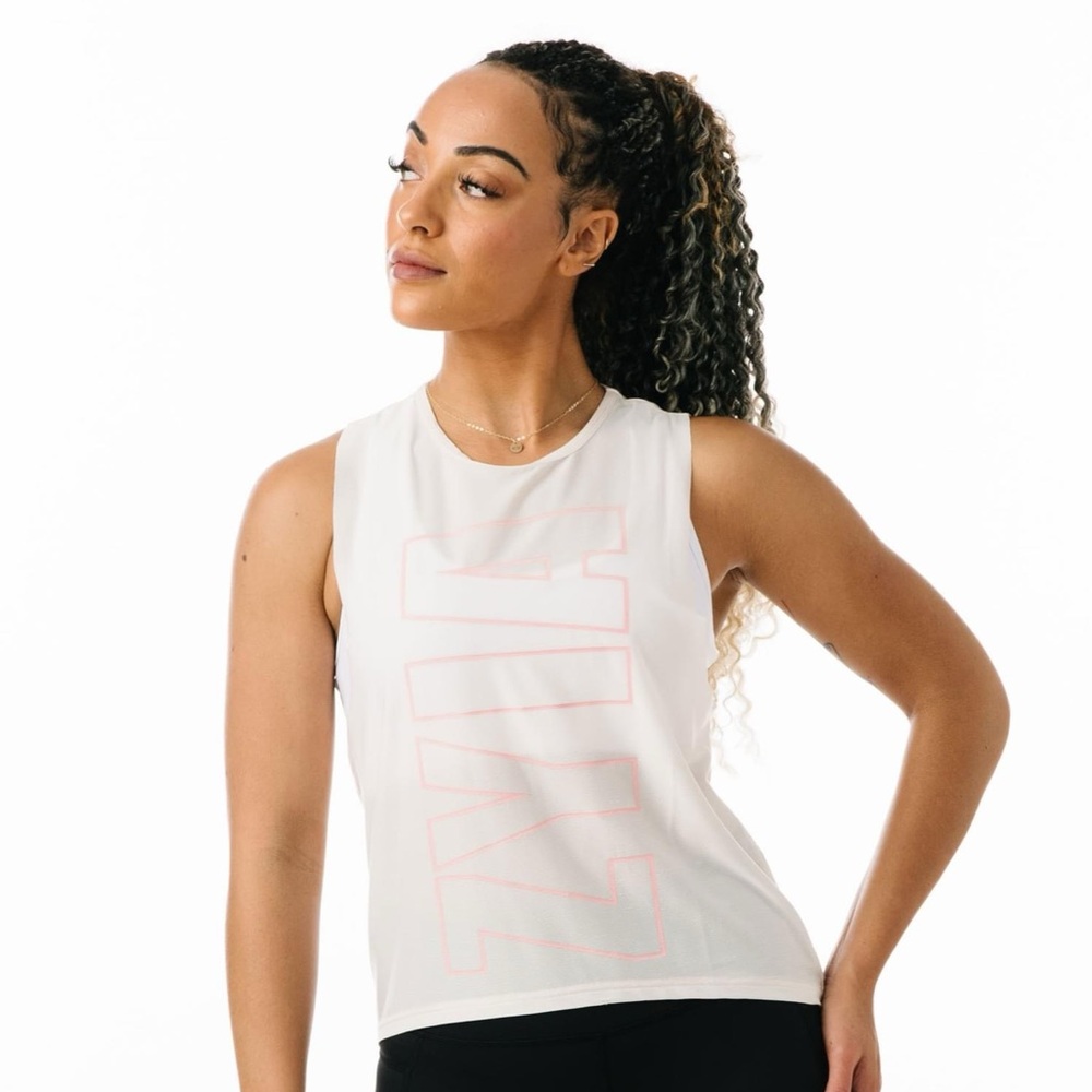 ZYIA Light Pink Athlete Tank (XL) NWT 1324